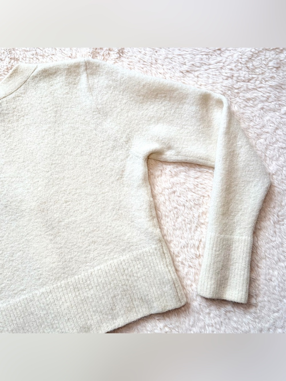 & Other Stories Bee Button Alpaca Wool Blend Knit Cardigan Coquette Women’s M - Picture 7 of 16